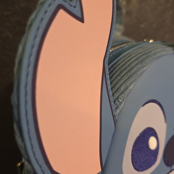 Loungefly Disney Lilo & Stitch Figural Stitch Corduroy Mini Backpack - NEW main image 6